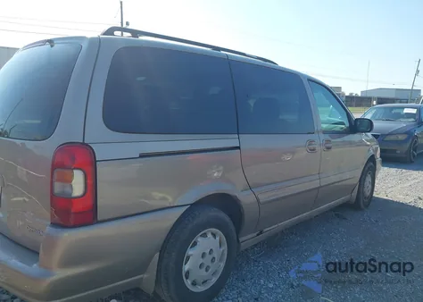 2002 Oldsmobile Silhouette Gl из США, поврежденный, VIN 1GHDX23E72D106399